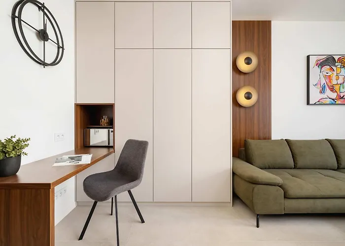 Apartamento Bright In With Parking & Gym By Renters