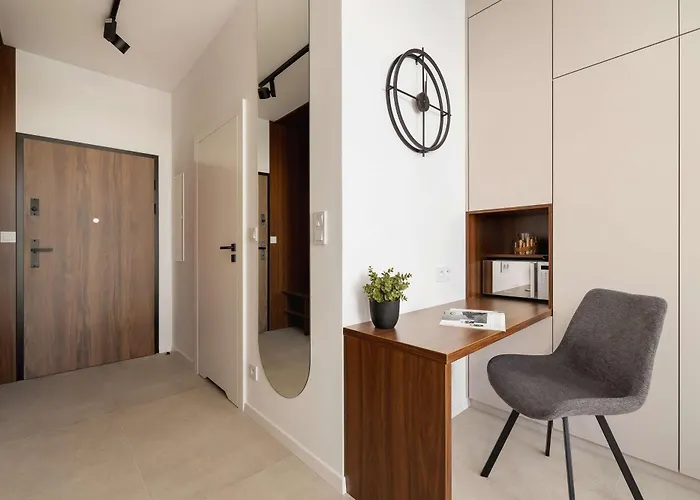 Apartamento Bright In With Parking & Gym By Renters