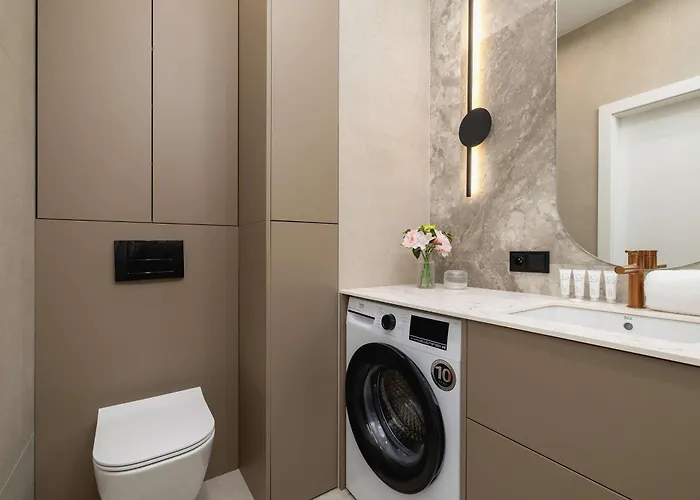 Apartamento Bright In With Parking & Gym By Renters *